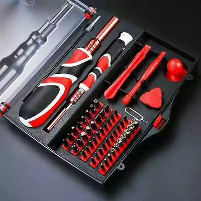 56PC Screwdriver Magnetic Set Heavy Duty Comfort Grip Philips Flat Slotted Tool • £9.99