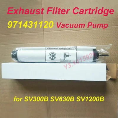 971431120 Vacuum Pump Exhaust Filter Cartridge For SV300B SV630B SV750B • $31.82