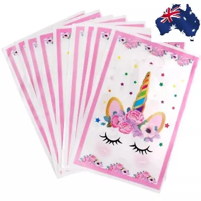 $7.99 • Buy 20 Unicorn Party Gift Bags Loot Bags For Birthday Candy Party Bag New Au Stock