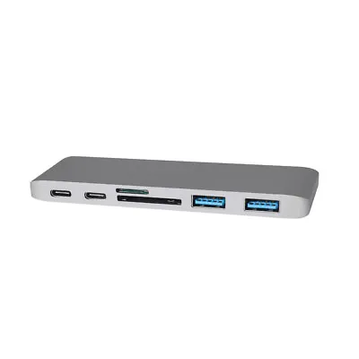 $31.58 • Buy USB 3.0 Type-C HUB 6 Port Powered Adapter High Speed Splitter For Macbook Pro