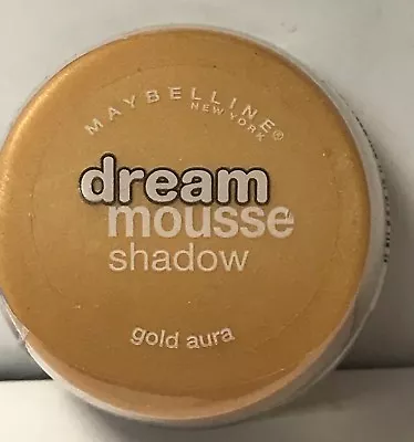  Maybelline Dream Mousse Shadow Gold Aura • $4.99