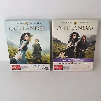 $49.50 • Buy Outlander Season 1 Volume 1 & 2 Collector's Edition Blu-ray (All Region)
