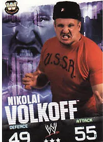 £0.99 • Buy WWE Slam Attax Evolution - Nikolai Volkoff Legend Card