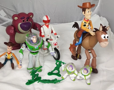 £8 • Buy Disney Toy Story Toys Figures Dolls Woody Buzz  Bullseye