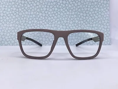 £146.57 • Buy Ic! Berlin Eyeglasses Frames Men Grey Rectangular Martin S.Bronze 3D Printed M
