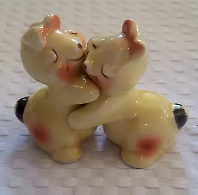 Vintage Van Tellingen Salt Pepper Shakers Bunny Kitchen Home Decor Pair. MCM • $10.50