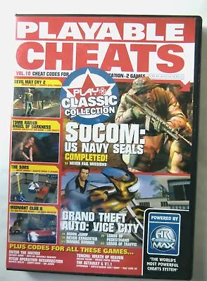 55471 Vol. 10 Action Replay Play Cheats - Sony PS2 Playstation 2 (2003)  • £8.99