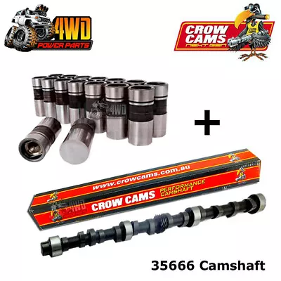 Crow Cams 35666 Mild Cam & Lifters For Holden 6 Cyl 149-202 Red Blue Black Motor • $625