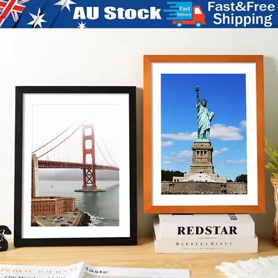 A1 A2 A3 A4 Picture Frame Photo Frame Poster Frames Without & With White Mount~ • $13.59