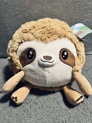 NWT Squishable Mini Snuggly Sloth 7 Inch Brown Plush Stuffed Animal *GR8 Shape* • $16.49