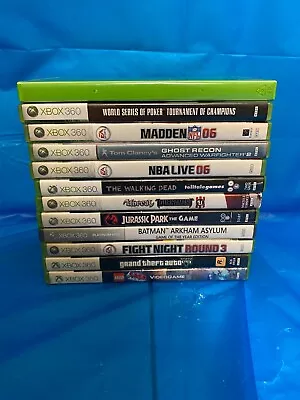 Video Games Lot - XBOX 360 • $8