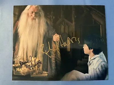 Harry Potter - Daniel Radcliffe AND Richard Harris - Good Double Signed Photo • $6.21