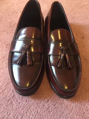 £50 • Buy Giorgio Armani Tasseled Loafer Shoes
