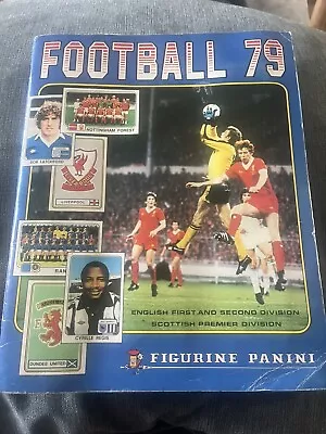 Panini 79 Football Sticker Album Complete 100% - 1979 • £19.99
