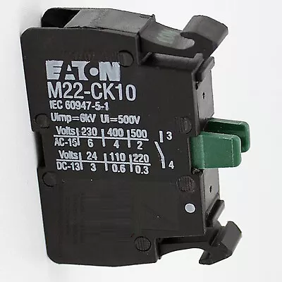 1PC New Eaton Moeller M22-CK10 Contact Block 1NO Black Free Shipping#LJ • $14.30