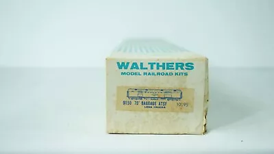 Walthers O Scale ATSF Santa Fe 70' Baggage Passenger Car Kit 9150 NEW F3-11 • $25