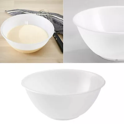 Plastic Mixing Kitchen Bowl Clear Baking Pasta Noodles Rice Salad Serving Bowls  • £5.95