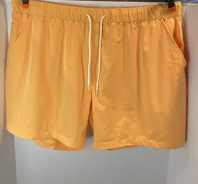 Orange Athletic Shorts Men’s XXLG NEW • $19.99