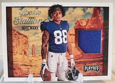 2017 Panini Patch Relic Jersey Card EVAN ENGRAM #RS-EE Rookie RC NY GIANTS SP • $8