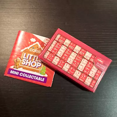 Coles – Little Shop Christmas Edition – Mini Collectables – Festive Crackers • $4
