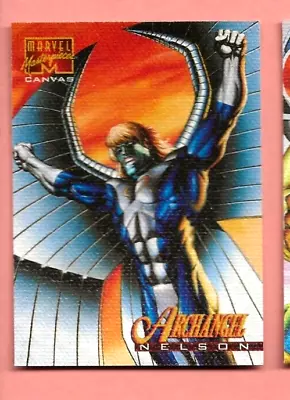 1995 Marvel Masterpieces Canvas 1 Of 22 Archangel Chase Insert Limited Edition • $4.99