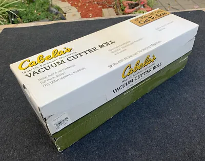 NOS Cabela's 15  Wide X 50' Long 4 Mil Vacuum Cutter Roll Sealed In Box • $22.95