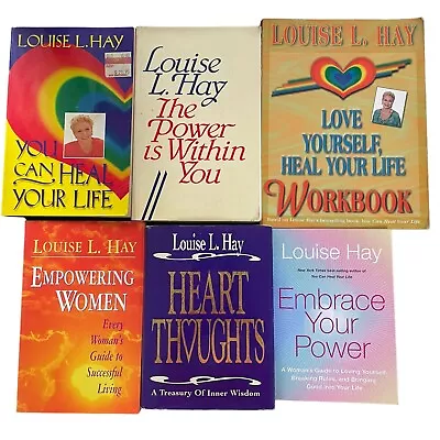 6x Louise Hay You Can Heal Your Life - Empowering Women - Embrace Your Power • £33.94