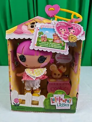 Lalaloopsy Littles 7 Inch Baker Doll Sprinkle Spice Cookie With Pet Cookie Mouse • $12.49