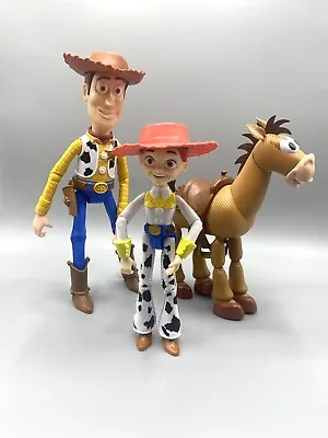 £29.99 • Buy Toy Story Figure Bundle Bullseye Jessie Woody