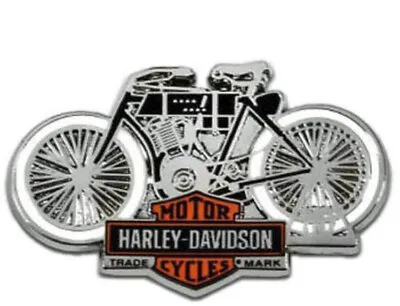 Harley-Davidson Vintage Motorcycle Pin | Long Bar & Shield Trademark - 8013103 	 • $12.14