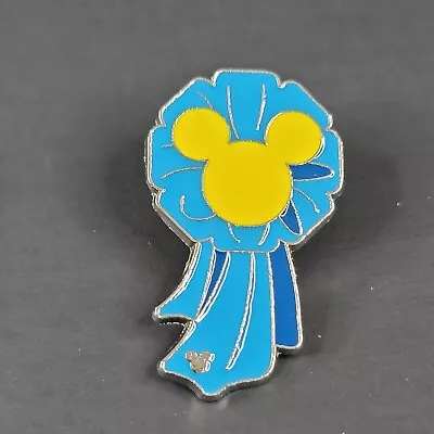 Mickey Blue Ribbon Disney Pin 70889 Trading Pin WDW Hidden Mickey Fun Icon • $3