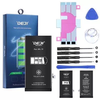 For Apple IPhone X 11 12 7 8 Plus Battery Replacement Kit High Capacity DEJI • $23.99