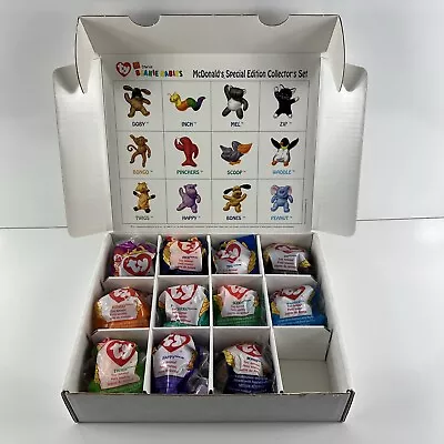 McDonald's Ty Teenie Beanie Babies 1998 Special Edition Collector's Set 11/12 • $26.95