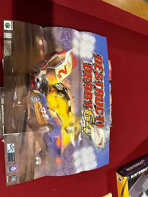 Destruction Derby 64 For Nintendo 64 N64 In Box With Manual • $110