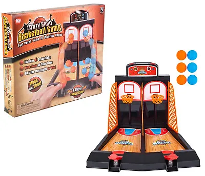 Desktop Mini Basketball Shooting Game For Two (9 ) Plastic. Tabletop Desk Games • $12.99