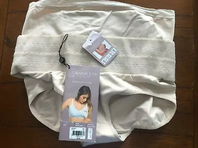 £18.20 • Buy New Annette Brand Womens Maternity Shapewear High Waist  Pregnancy Underpants XL