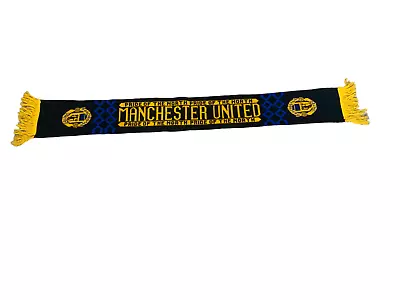 Manchester United Retro Football Scarf - Man Utd • £1.99