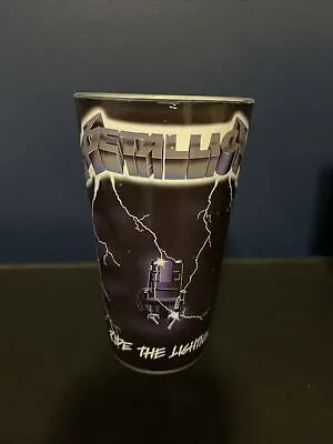 Metallica Limited Edition Ride The Lightning Etched Pint Glass • $55