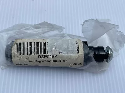 Vortex RSP04BK Replacement Foot Peg With End Plug - Black • $28.95