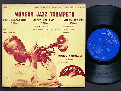 MILES DAVIS KENNY DORHAM Modern Jazz Trumpets 10  LP PRESTIGE 113 US '51 DG MONO • $89.24