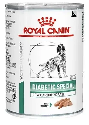 Royal Canin Veterinary Diet Canine Adult Diabetic Wet Dog Food Cans - 12 X 410g • £46.49