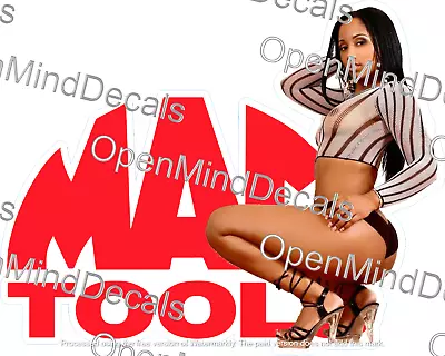 Mac Tools Sticker Decal Sexy Girl Mechanic Toolbox Sign Chest Usa • $4.95