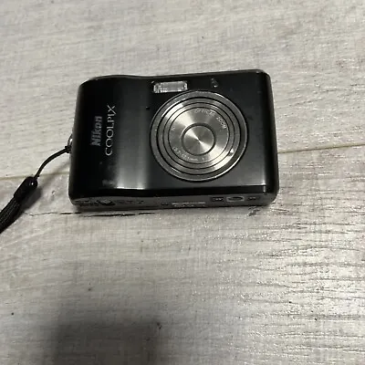 Nikon COOLPIX L16 7.1MP Digital Camera - Matte Black. For Parts Or Repair! • $22.99