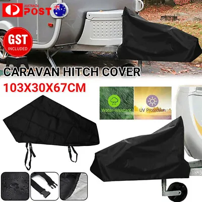 Universal Caravan Hitch Cover Tow Hitch Cover Caravan Drawbar Trailer Protector • $20.16