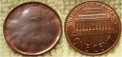$129.95 • Buy UNC 1979 Lincoln Cent One Cent US Coin Error FULL BROCKAGE OBVERSE RARE