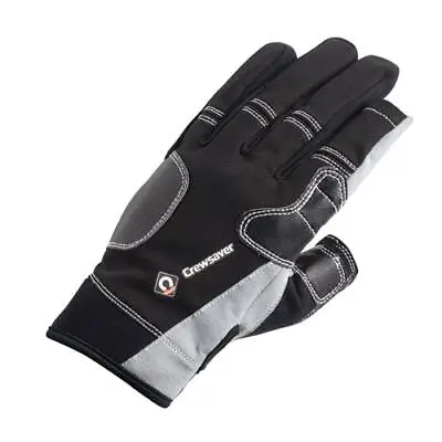 Crewsaver Three Finger Glove Black Yachting Dinghy Kayak SUP Paddleboard Sailing • £20.95