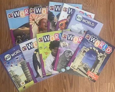 K12 World Educational Children’s Booklets Lot Of 10 Homeschool • $30