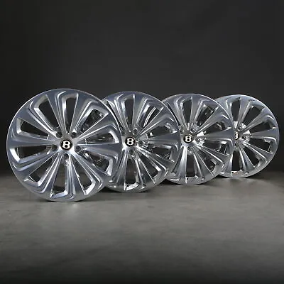 22 Inch Original Bentley Bentayga 4V Rims 36A601025T Alloy Rims • $12710.30