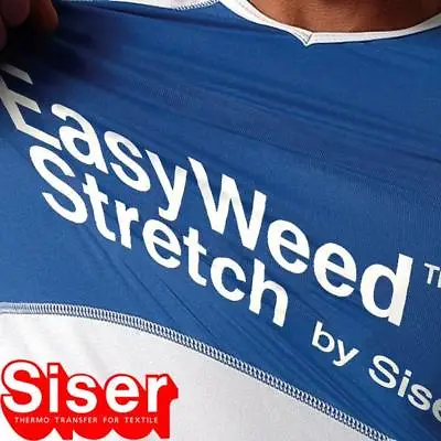 Siser EasyWeed® Stretch HTV Heat Transfer Vinyl For T-Shirts 15  By 12  Sheet(s) • $9.99