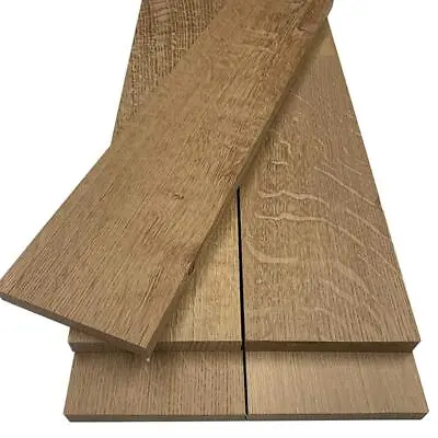 Hardwood Boards Quarter Sawn White Oak S4S Unfinished 1 X 6 In X 2 Ft. (5-Pack) • $98.77